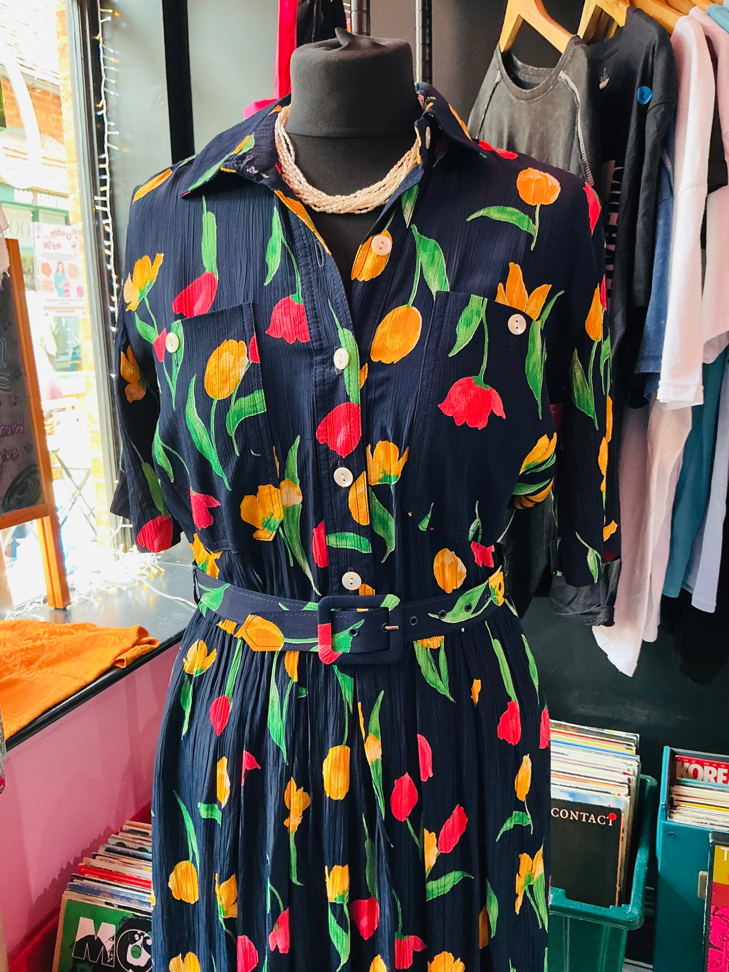 Mandy Marsh Tulip Print Dress