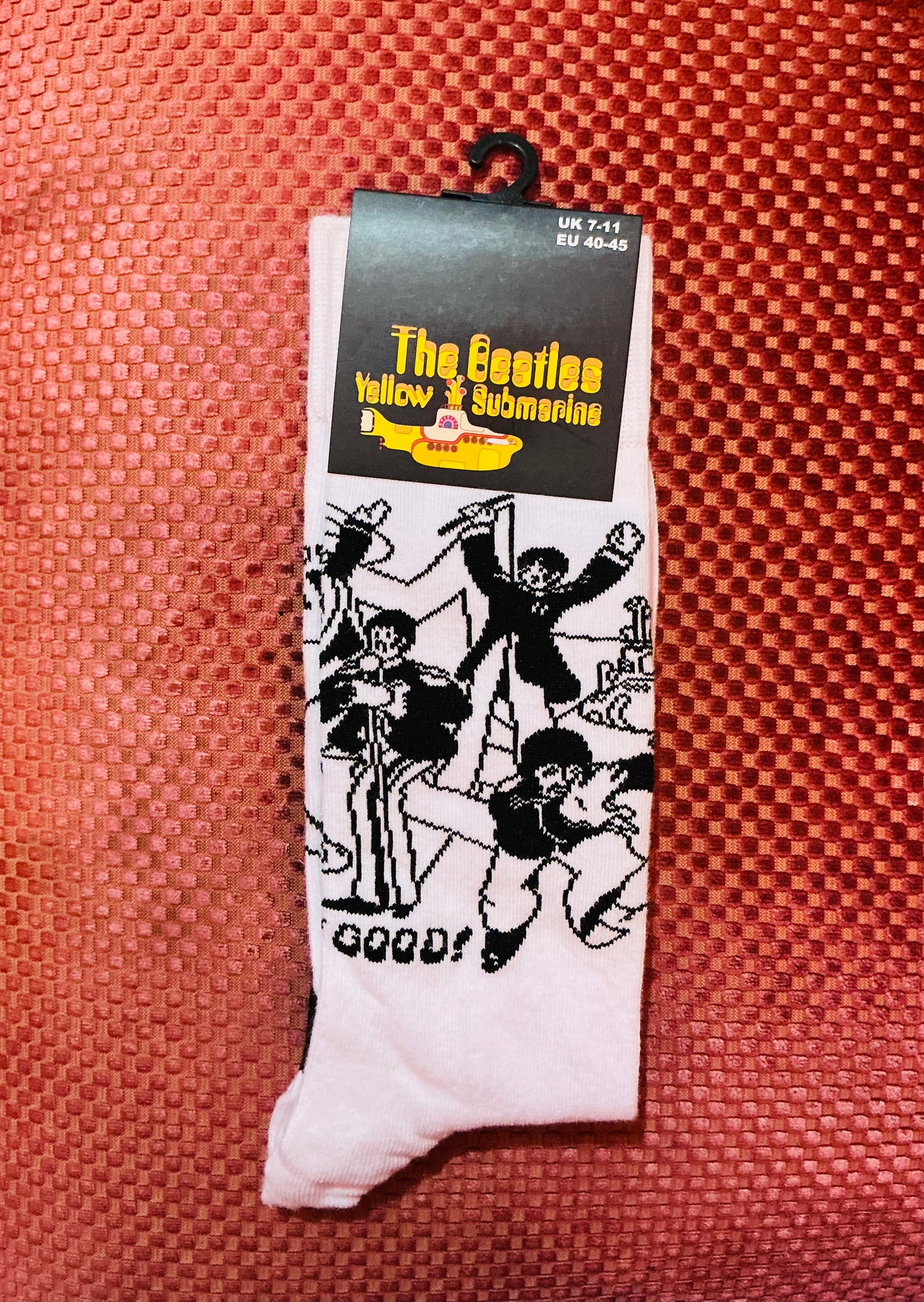 The Beatles Good v Evil White Socks