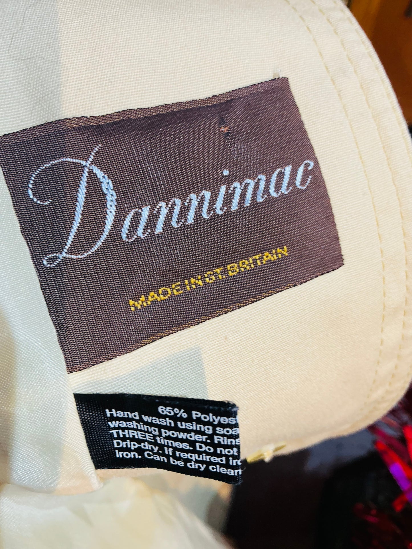 Yellow Dannimac Trench Coat