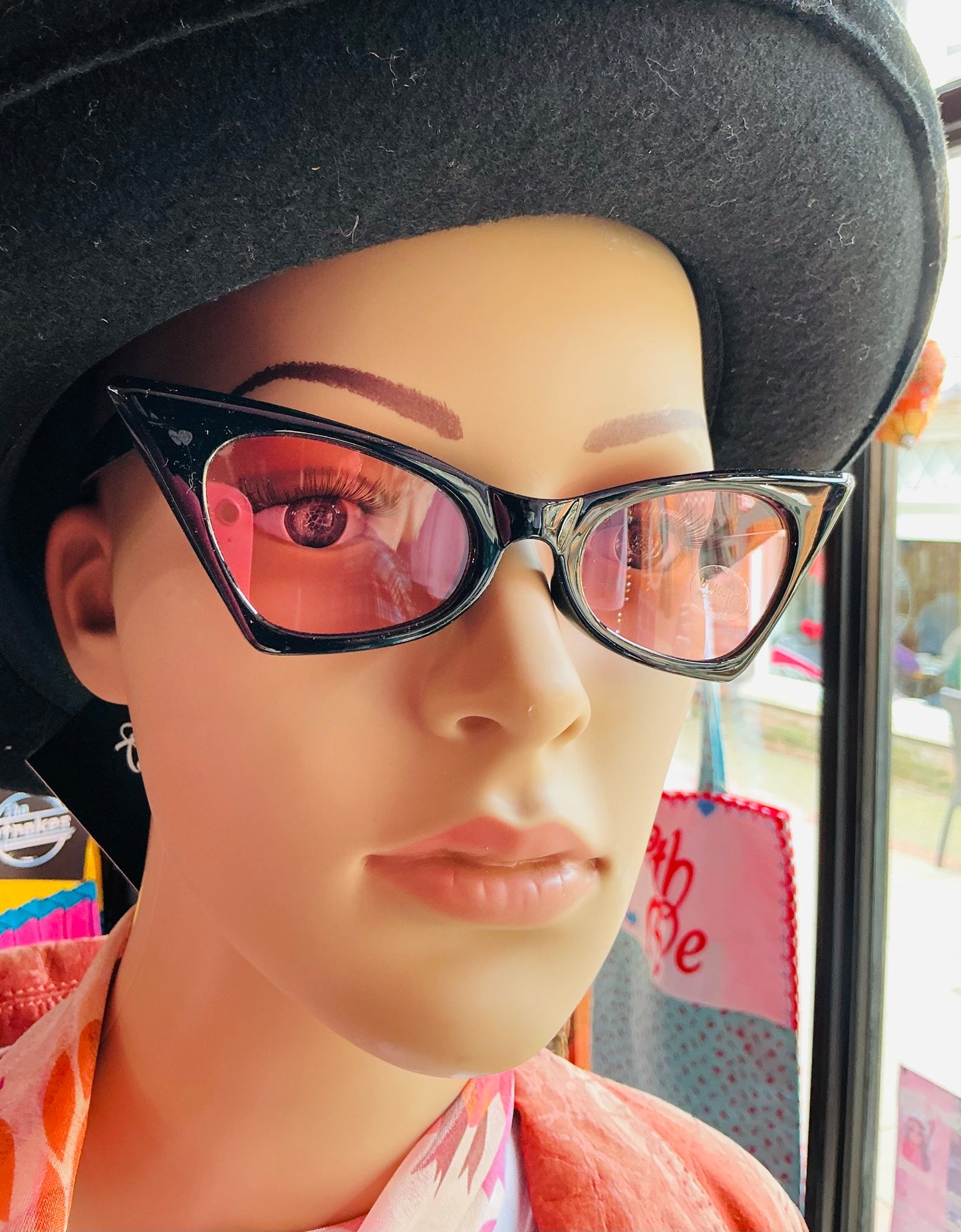 Black Cat Eye Sunglasses