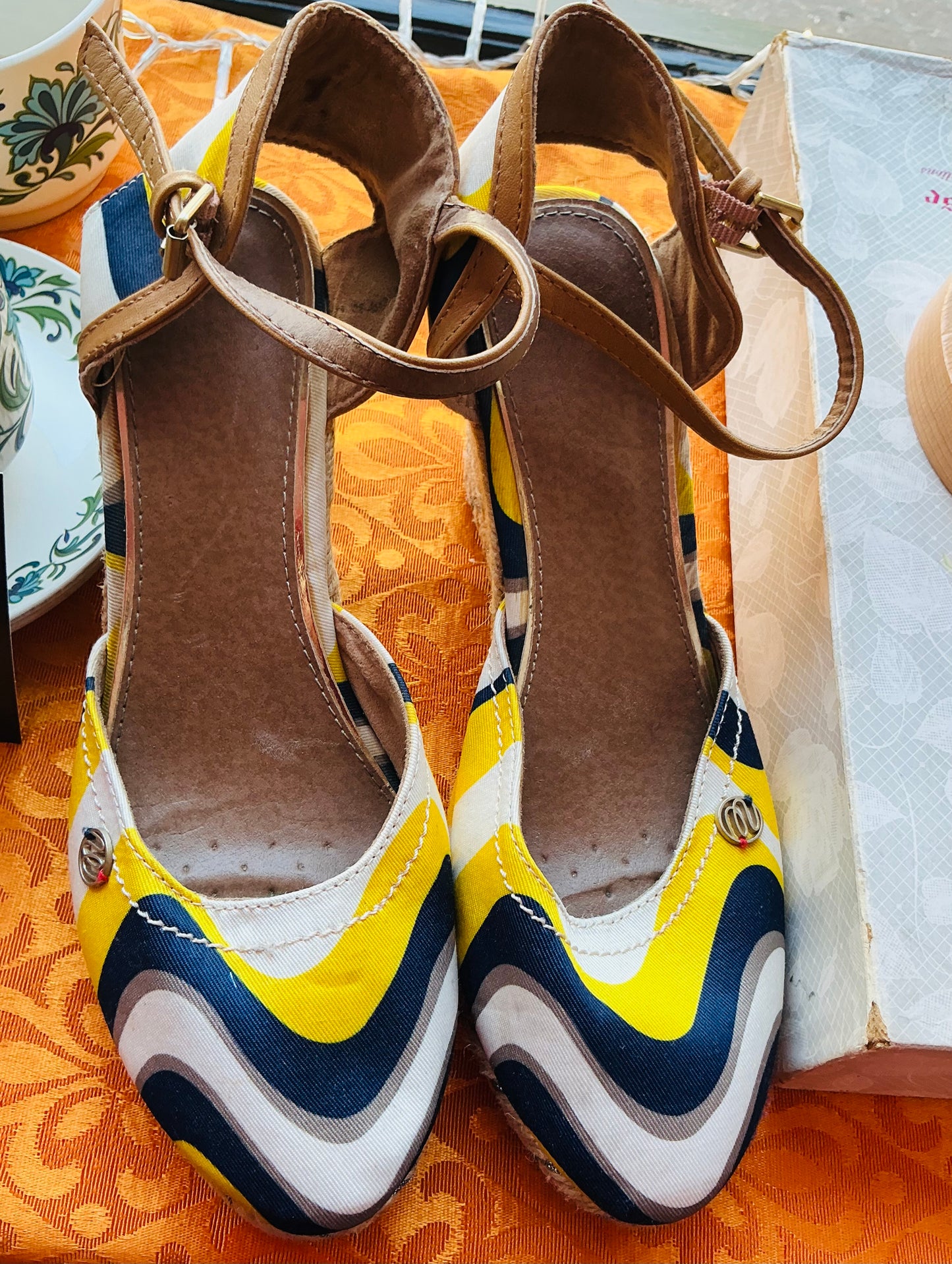 1960s Retro Style Wrangler Wedges