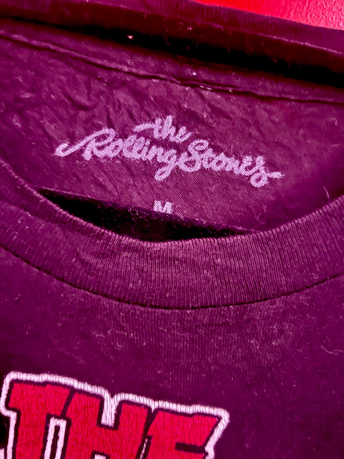 Dragon Logo Rolling Stones Band Top