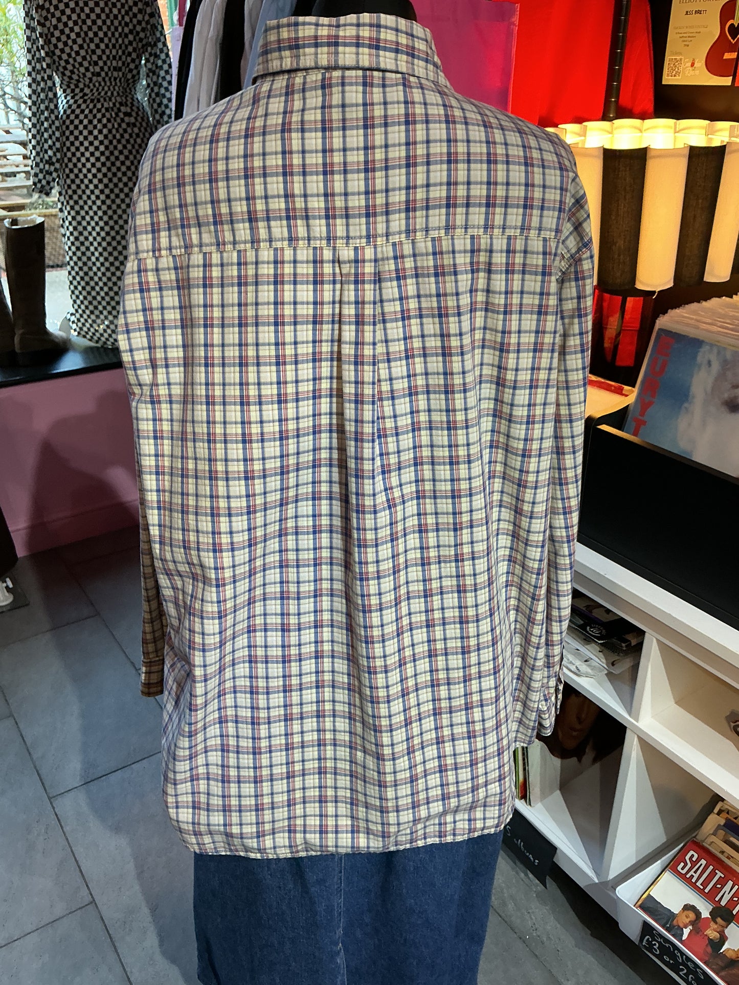 1990s Vintage St Michael Checked Shirt