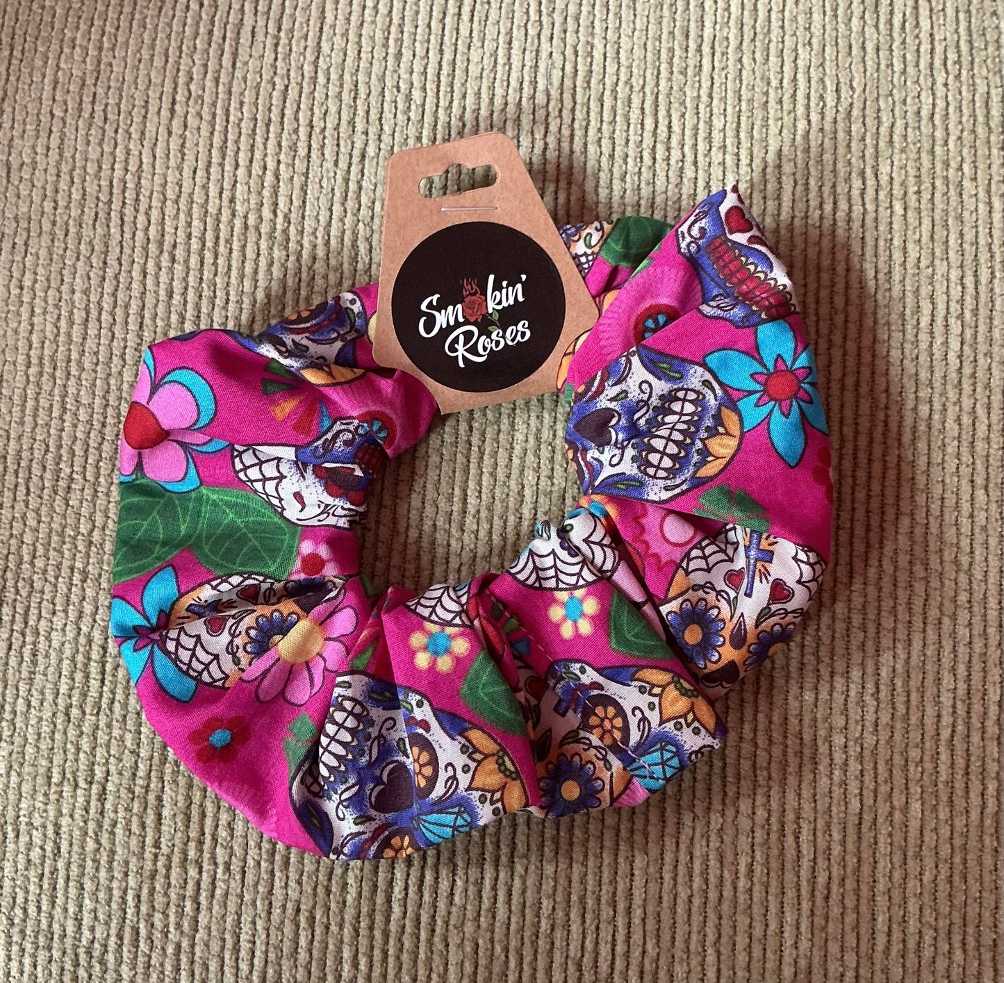 Handmade Vintage Fabric Scrunchies