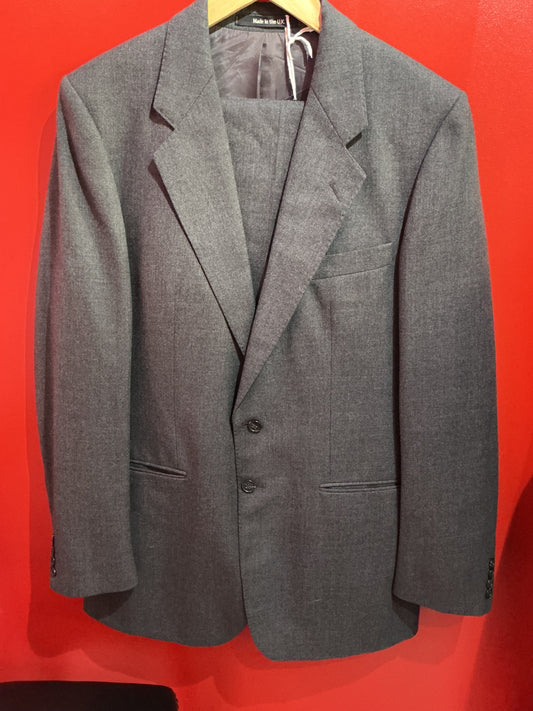 Grey Wool Mix St Michael’s Suit Jacket & Trousers