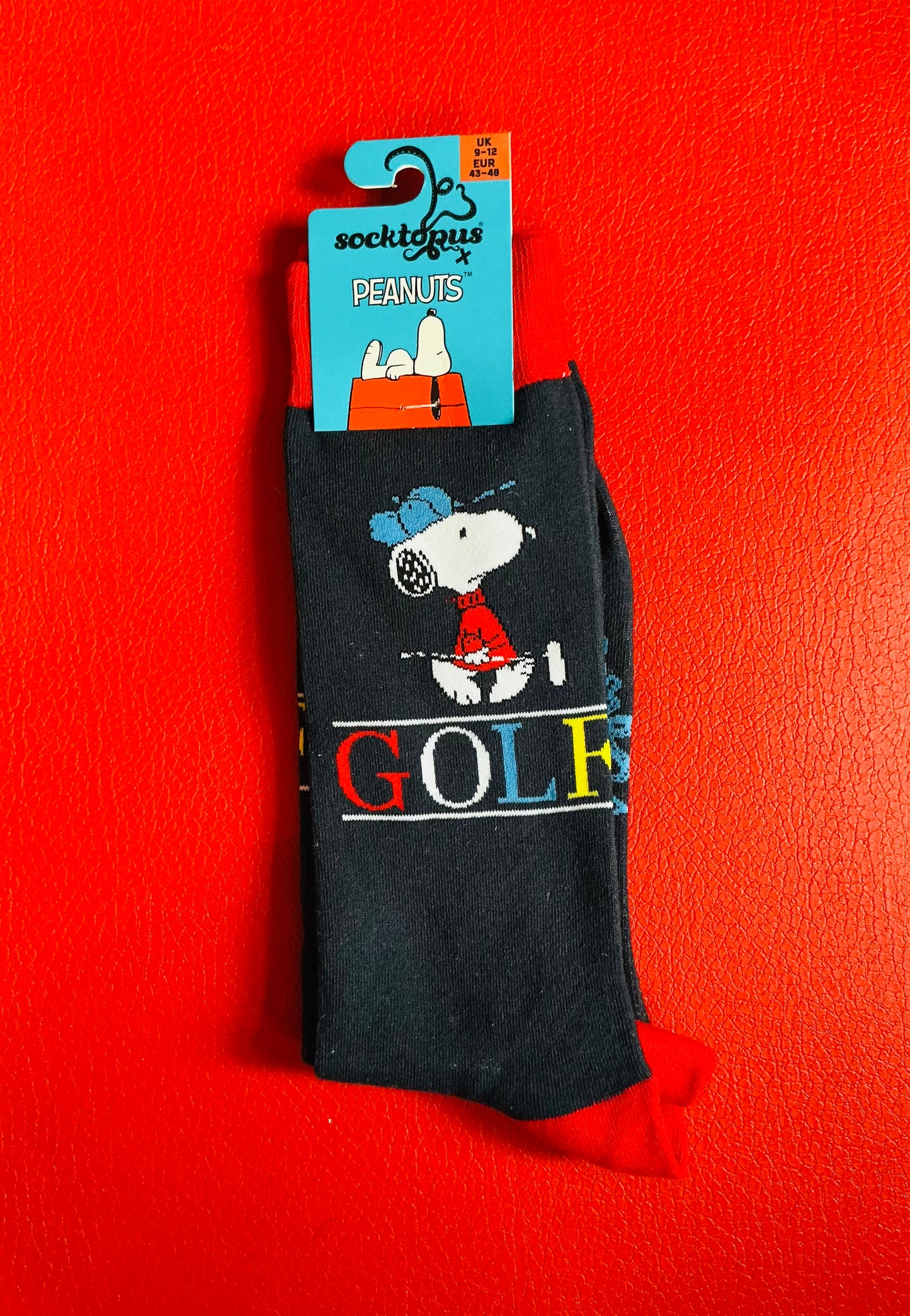Socktopus Snoopy Golf Socks
