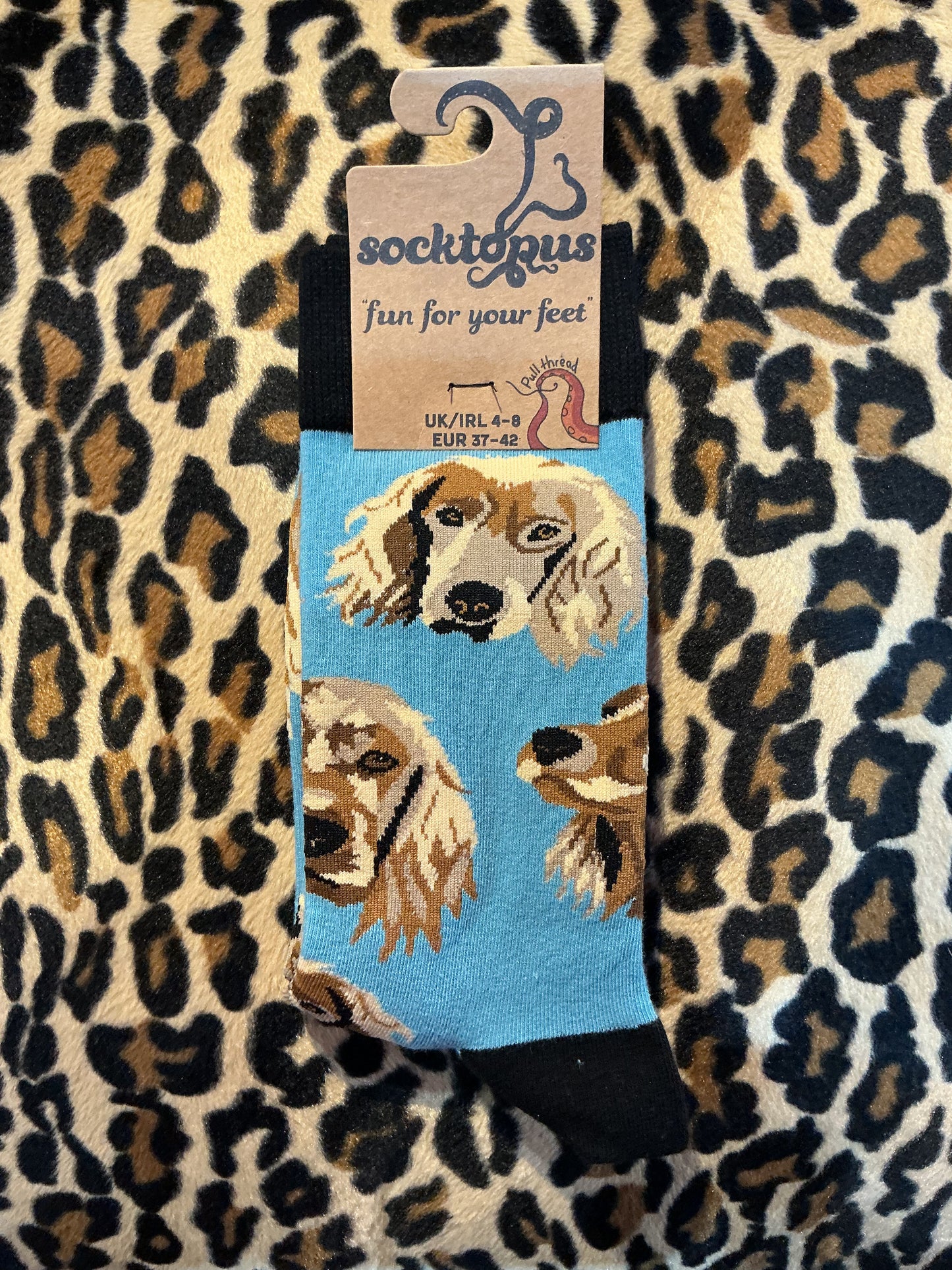 Socktopus Spaniel Lovers Socks