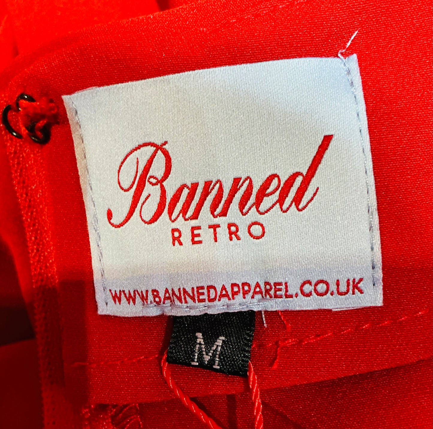 Banned Retro Red Lipstick Pencil Dress