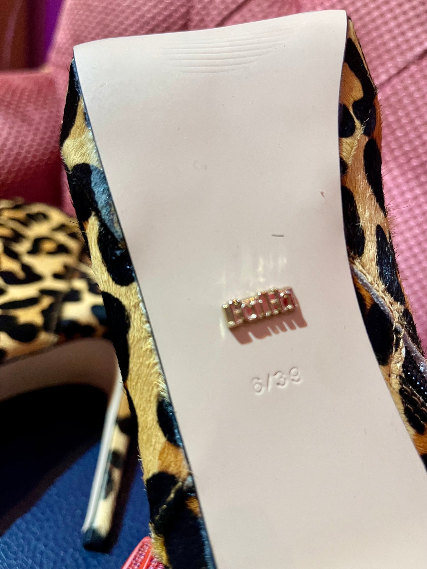 Faith Leopard Print Heel Boots