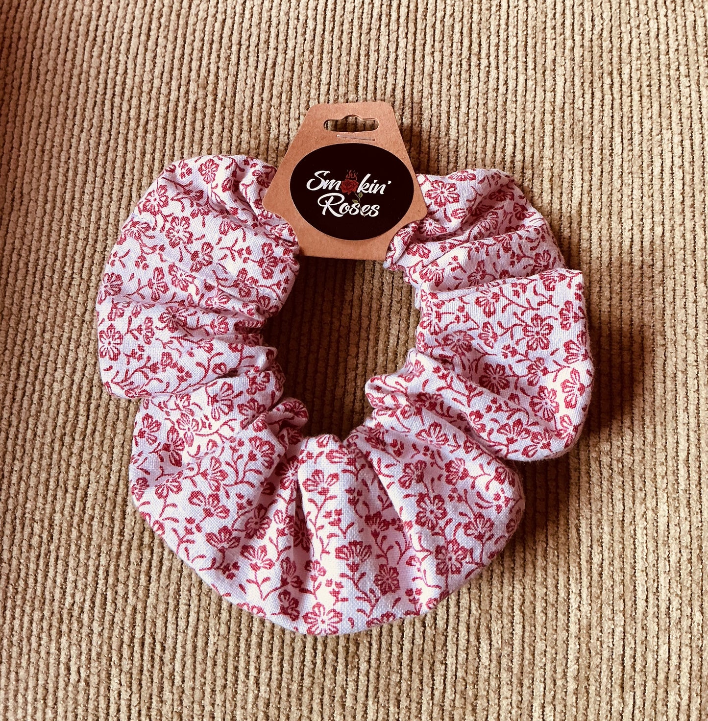Handmade Vintage Fabric Scrunchies