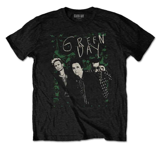 Green Day Band Top