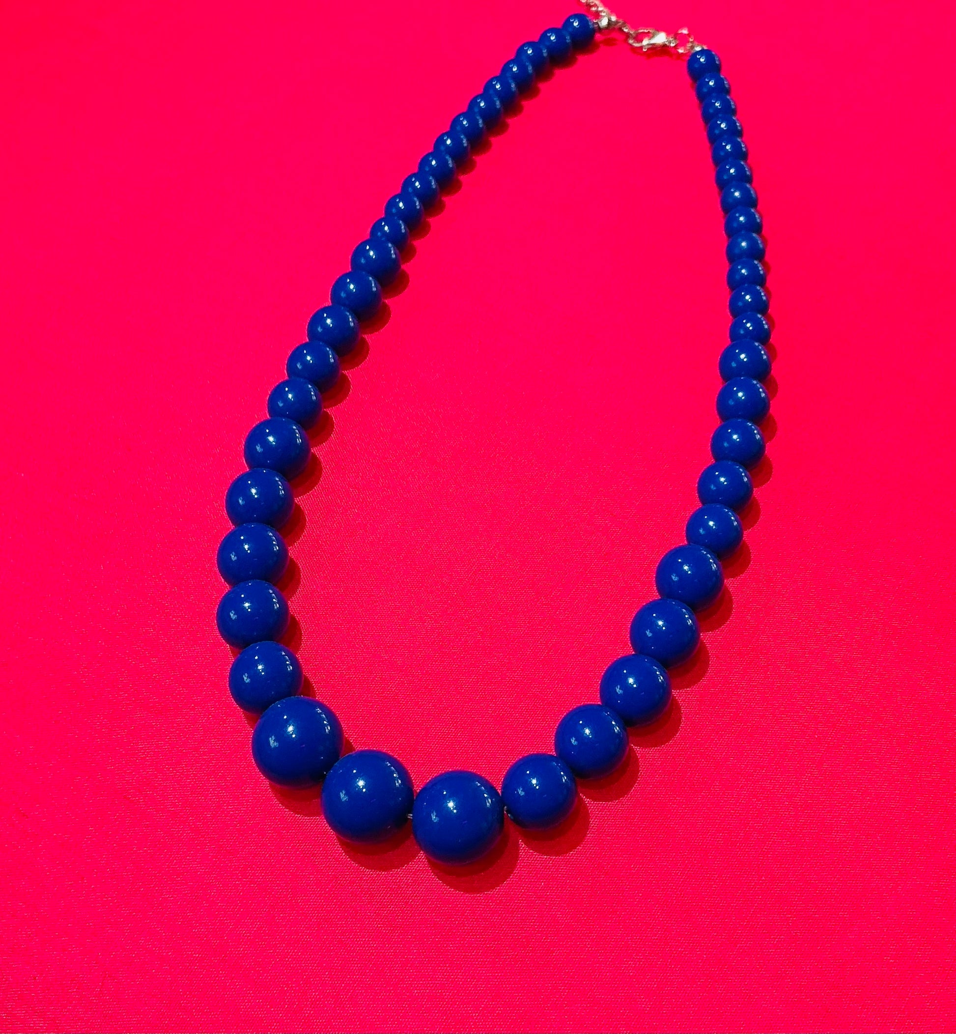 Royal Blue Beads