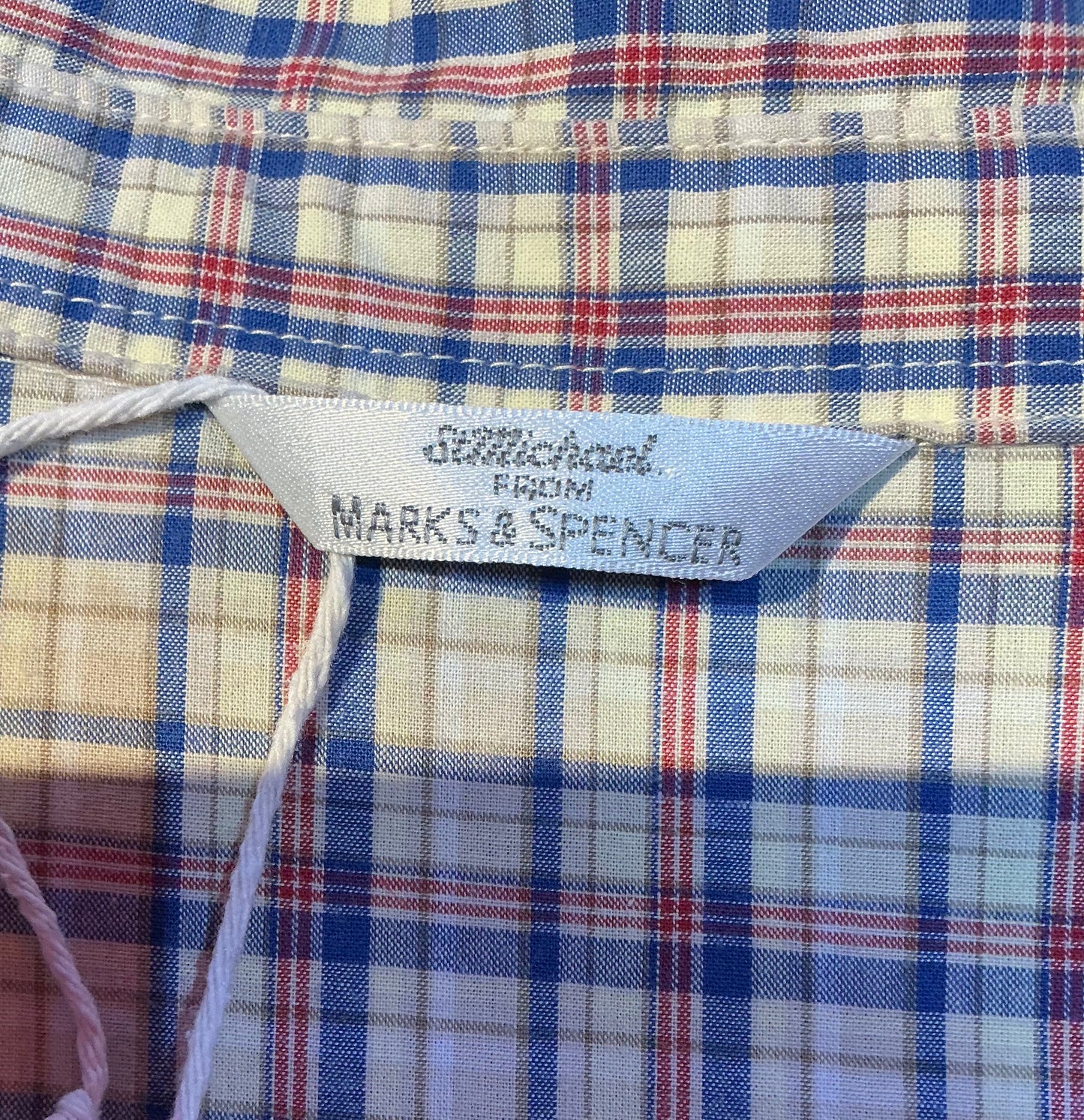 1990s Vintage St Michael Checked Shirt