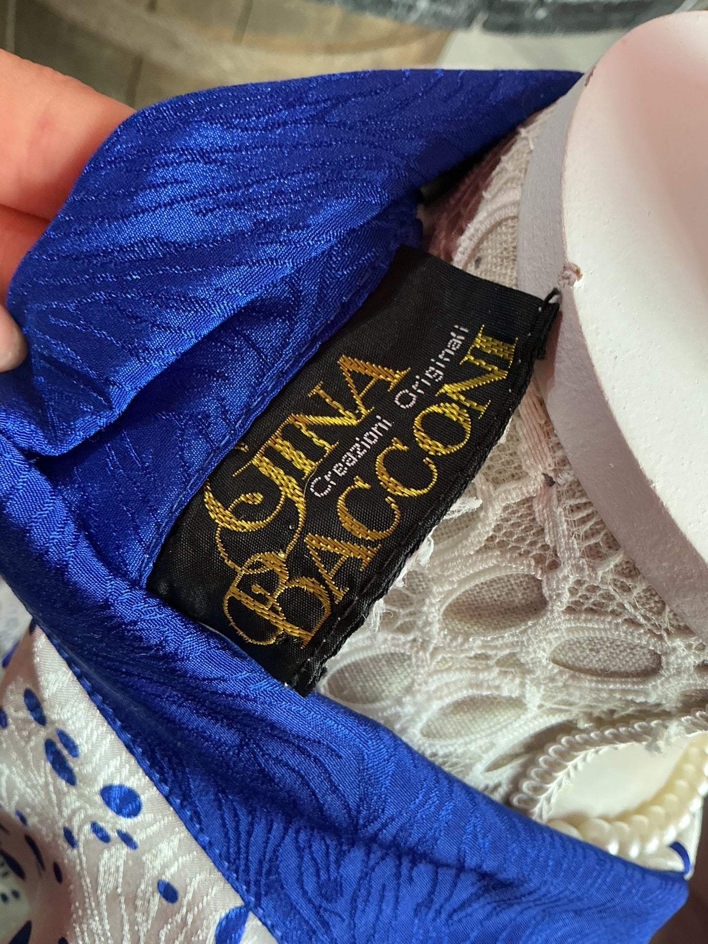 1980s Vintage Gina Bacconi Top & Skirt Set