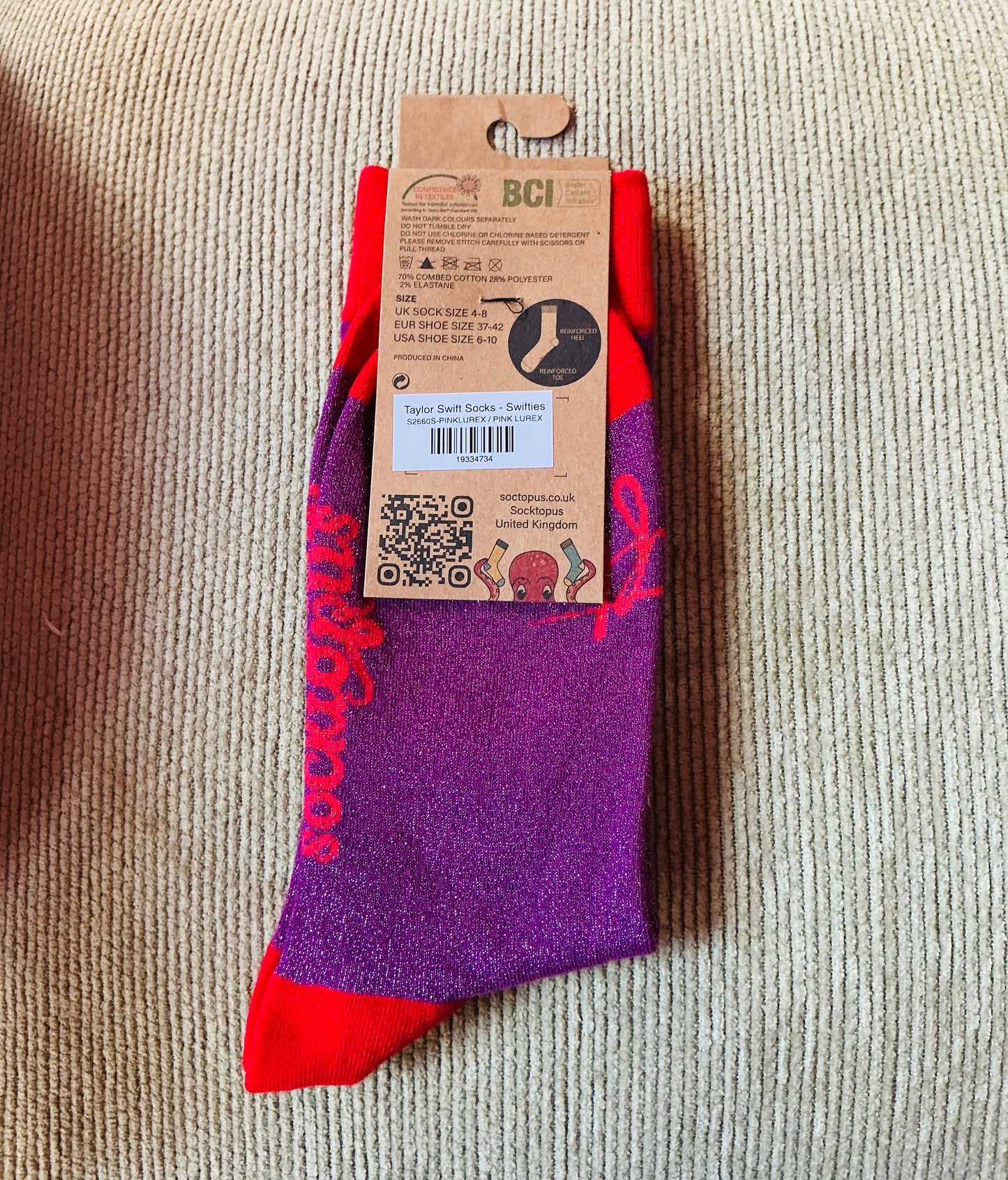 Socktopus Taylor Swift Socks