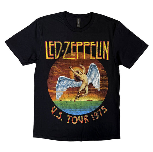 Led Zeppelin US Tour 1975 Band Top