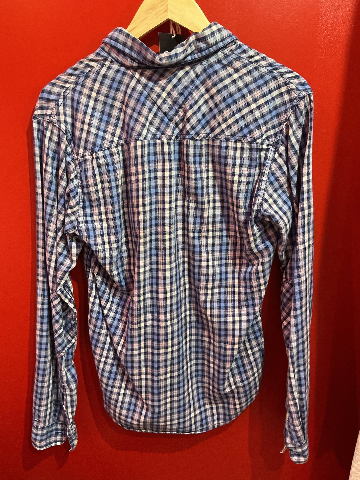 Tommy Hilfiger Blue Checked Shirt