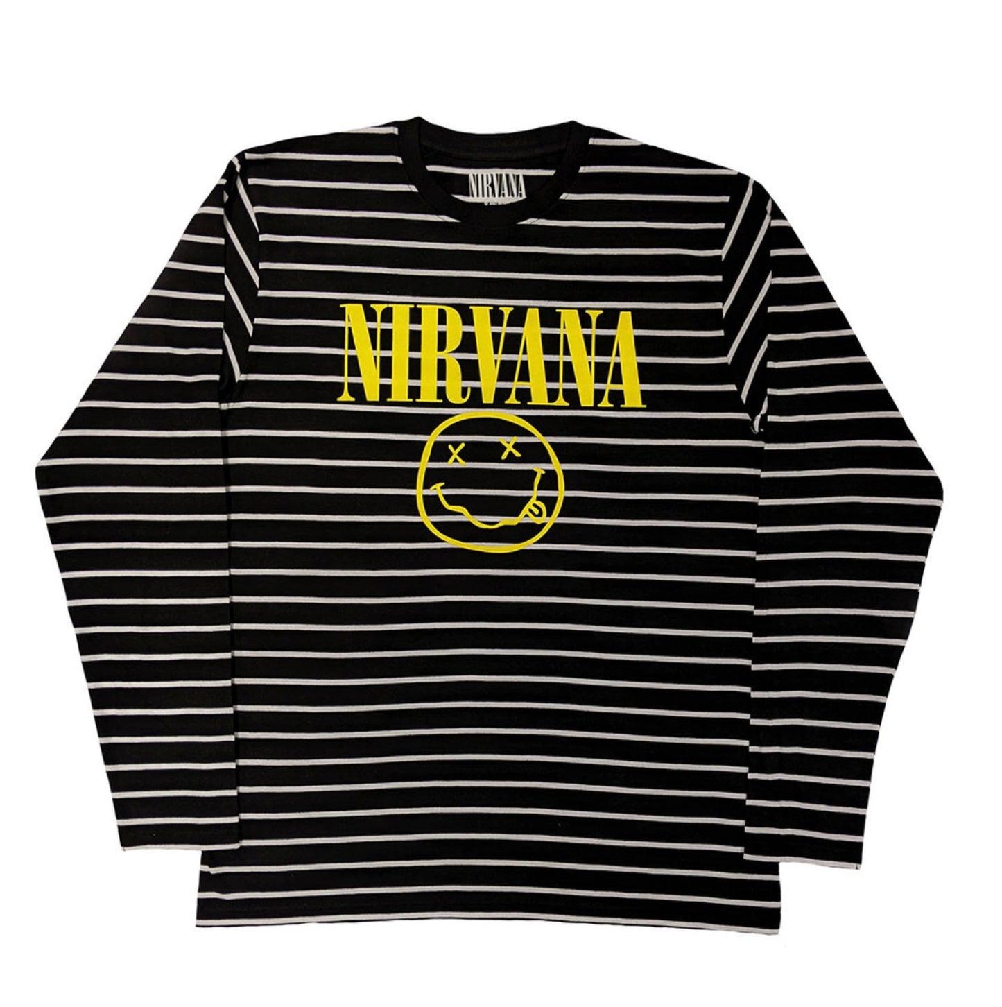 Nirvana Striped Long Sleeve Top