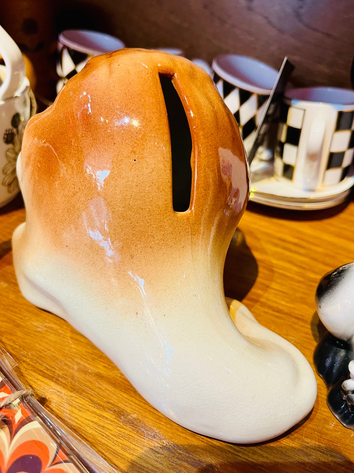 1970s Vintage Lennie the Lion Ceramic Money Box