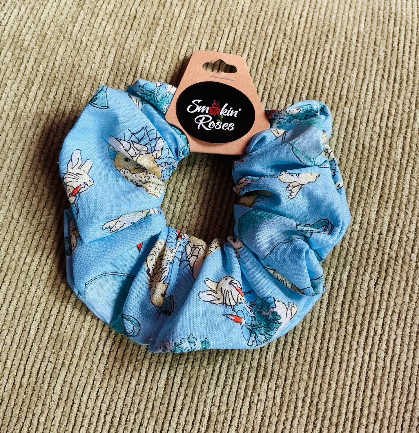 Handmade Vintage Fabric Scrunchies