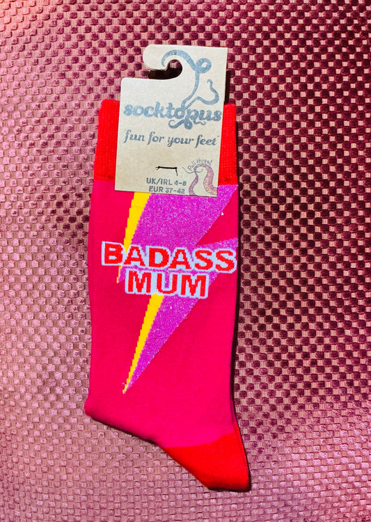 Socktopus Badass Mum Socks