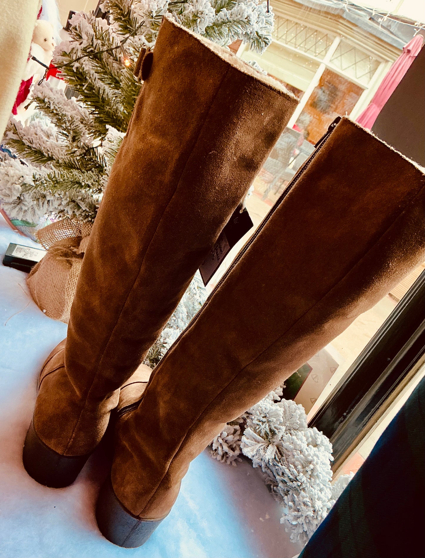 Morland Tan Sheepskin Fleece Lined Boots Size 5.5/38.5