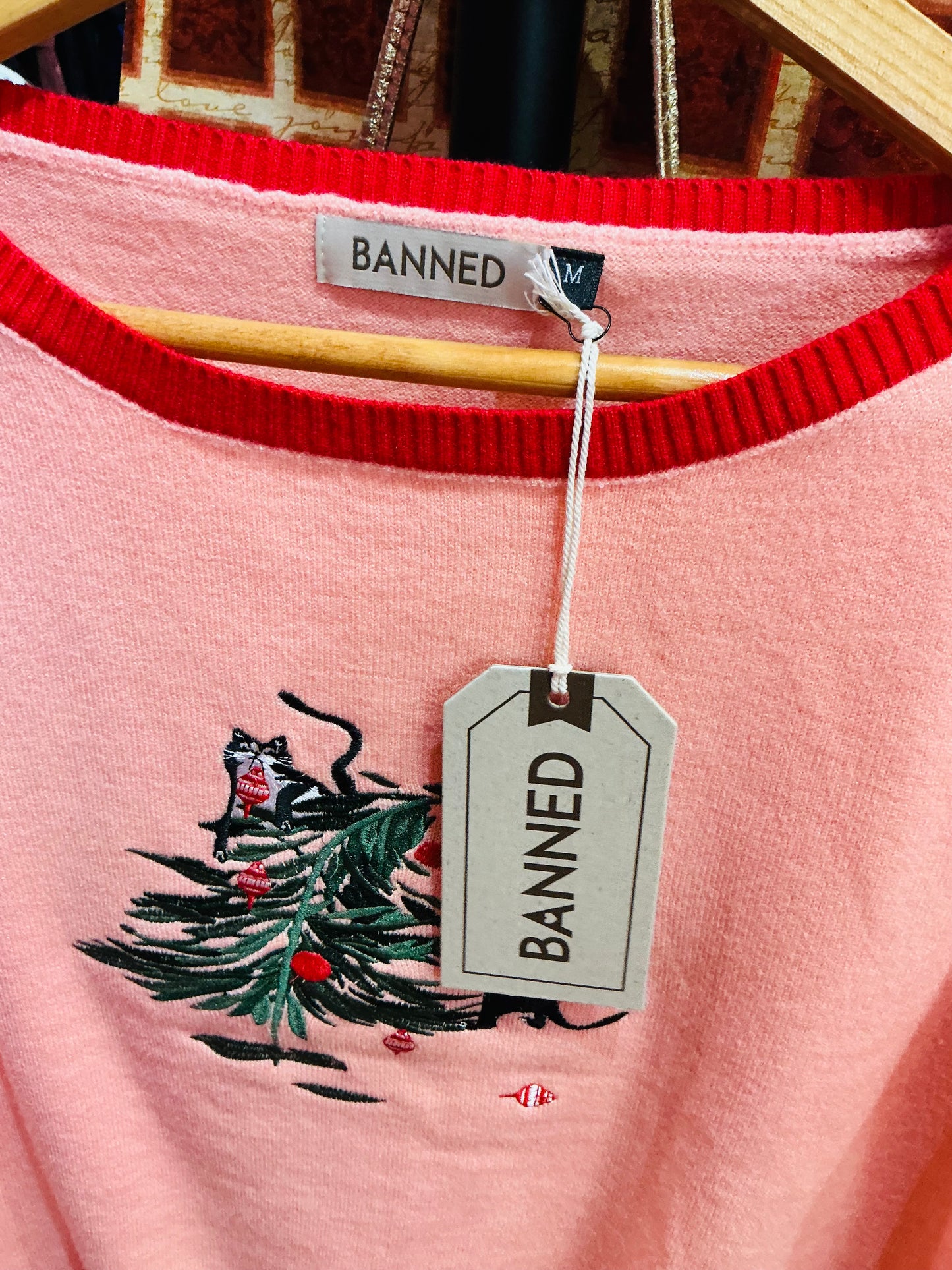 A Purrfect Christmas Banned ApparelJumper