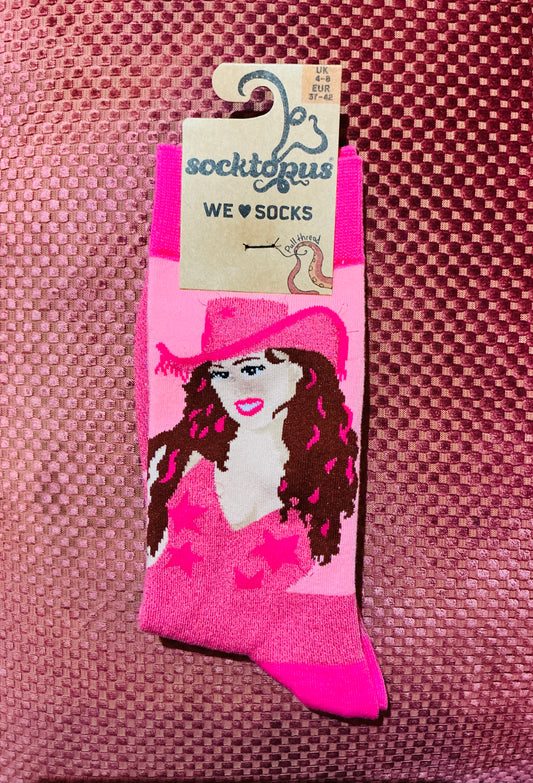Chappell Roan Pink Pony Club Socka