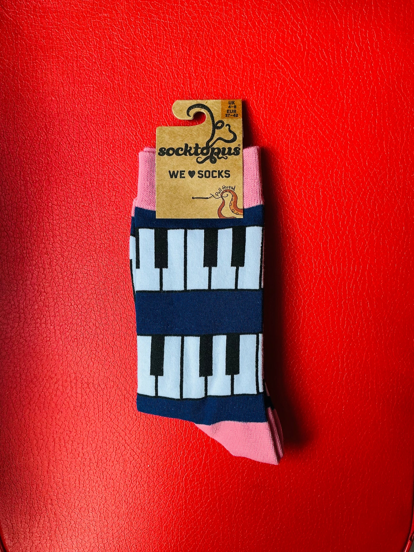 Socktopus Piano Socks