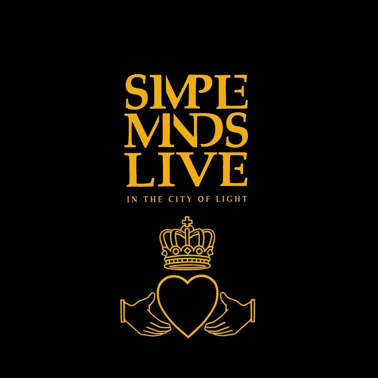 Simple Minds Live in the City of Light album - vinyl record 