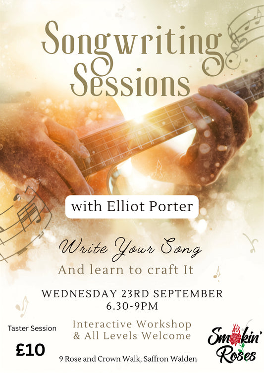 Songwriting and Lyrics Workshop- 23rd September