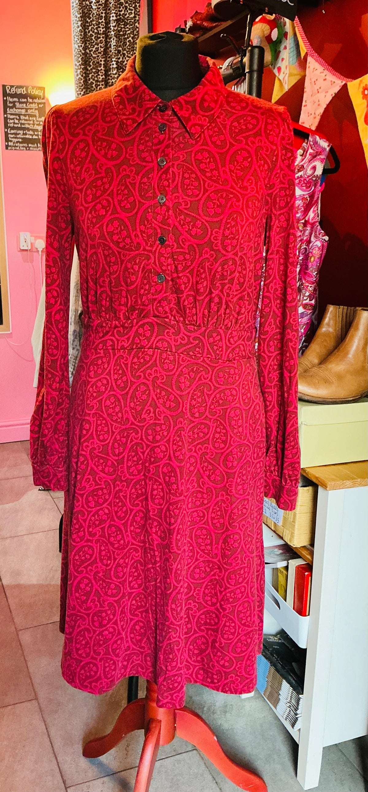 1970’s style Boden dress, Paisley print