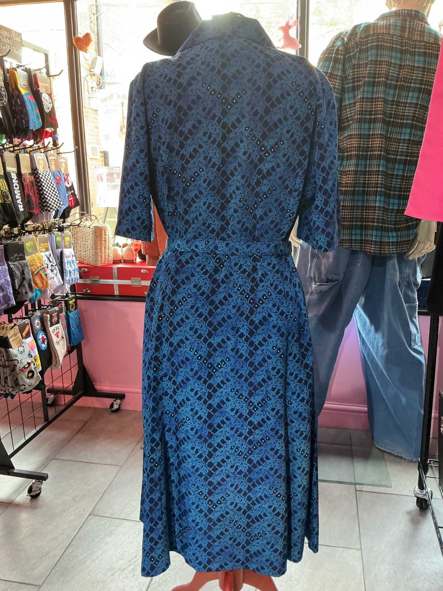 80s Pattern Dress