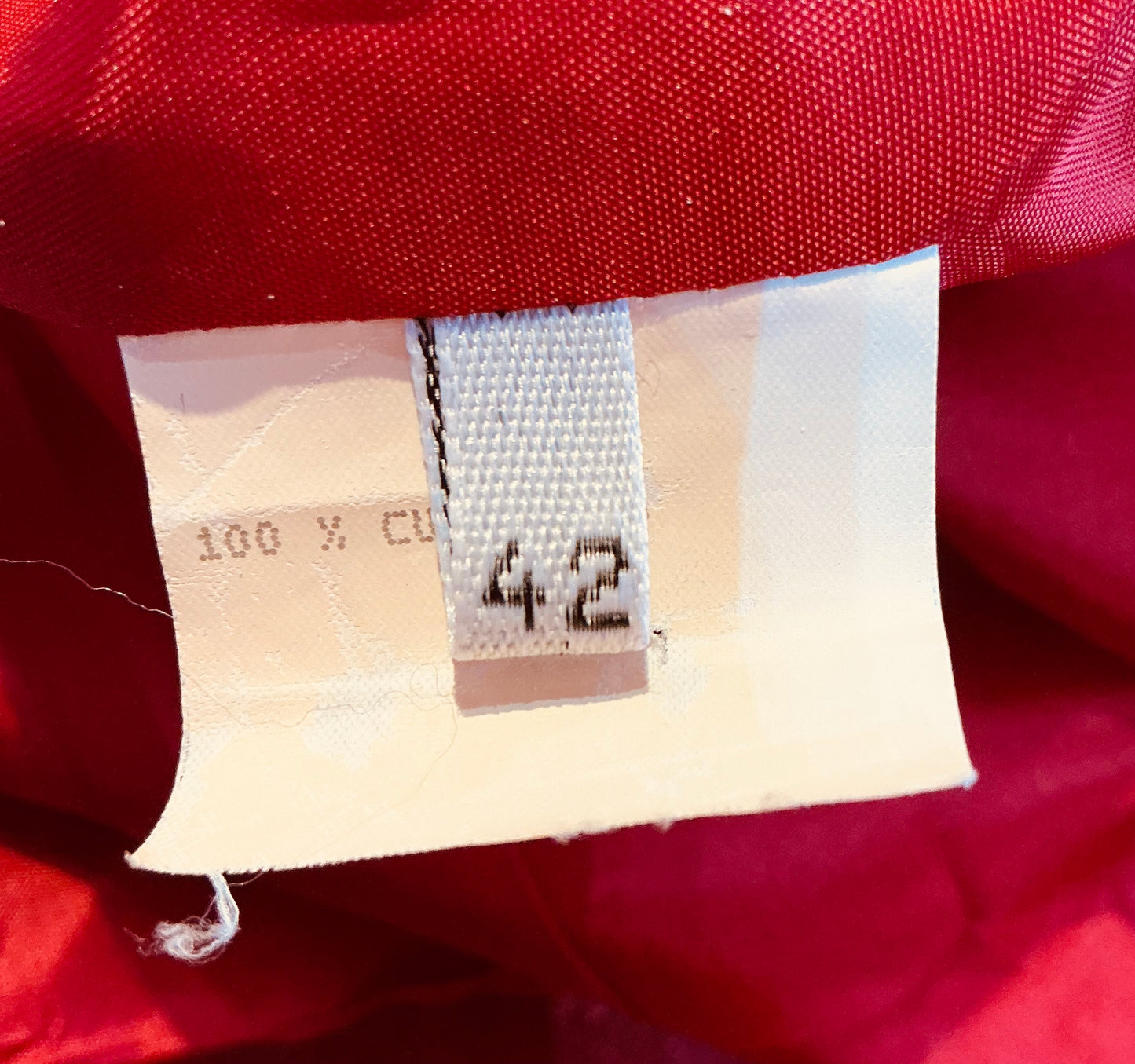 1980s Vintage Gerry Weber Red Paisley Jacket