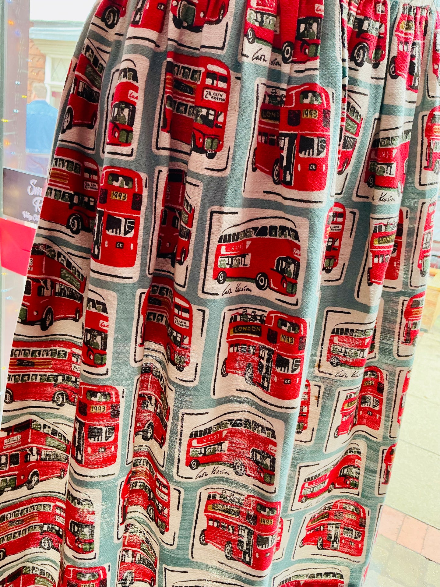 Cath Kidston Red London Bus Tea Dress