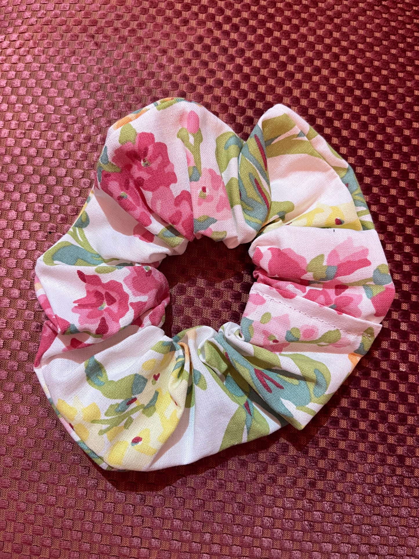Handmade Vintage Fabric Scrunchies