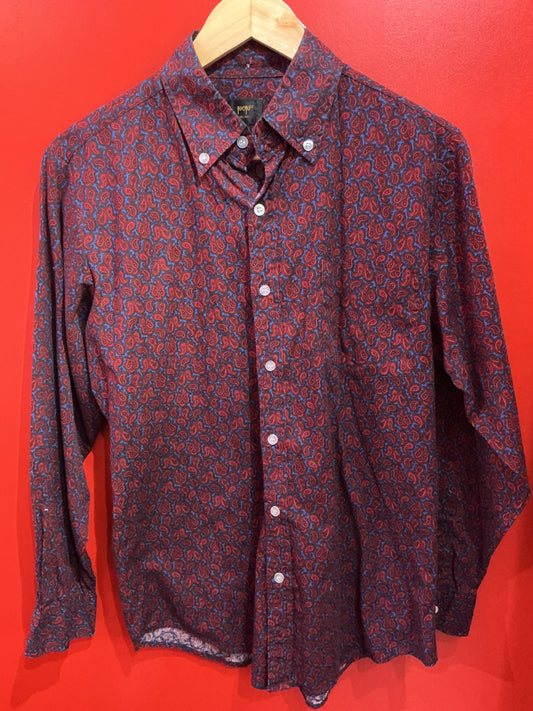 Blue & Red Paisley Pop Boutique Shirt