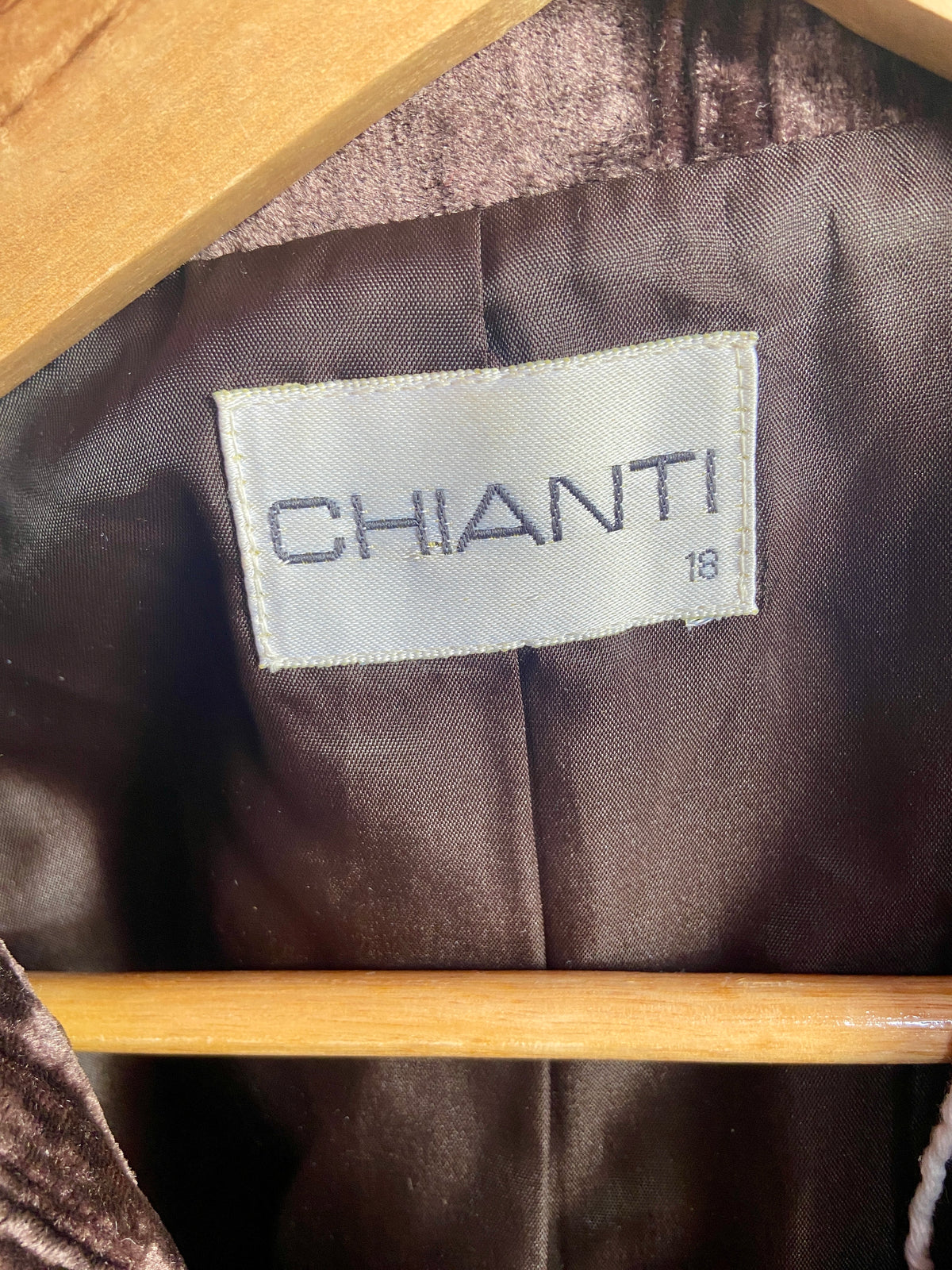 Brown Velvet Blazer Jacket