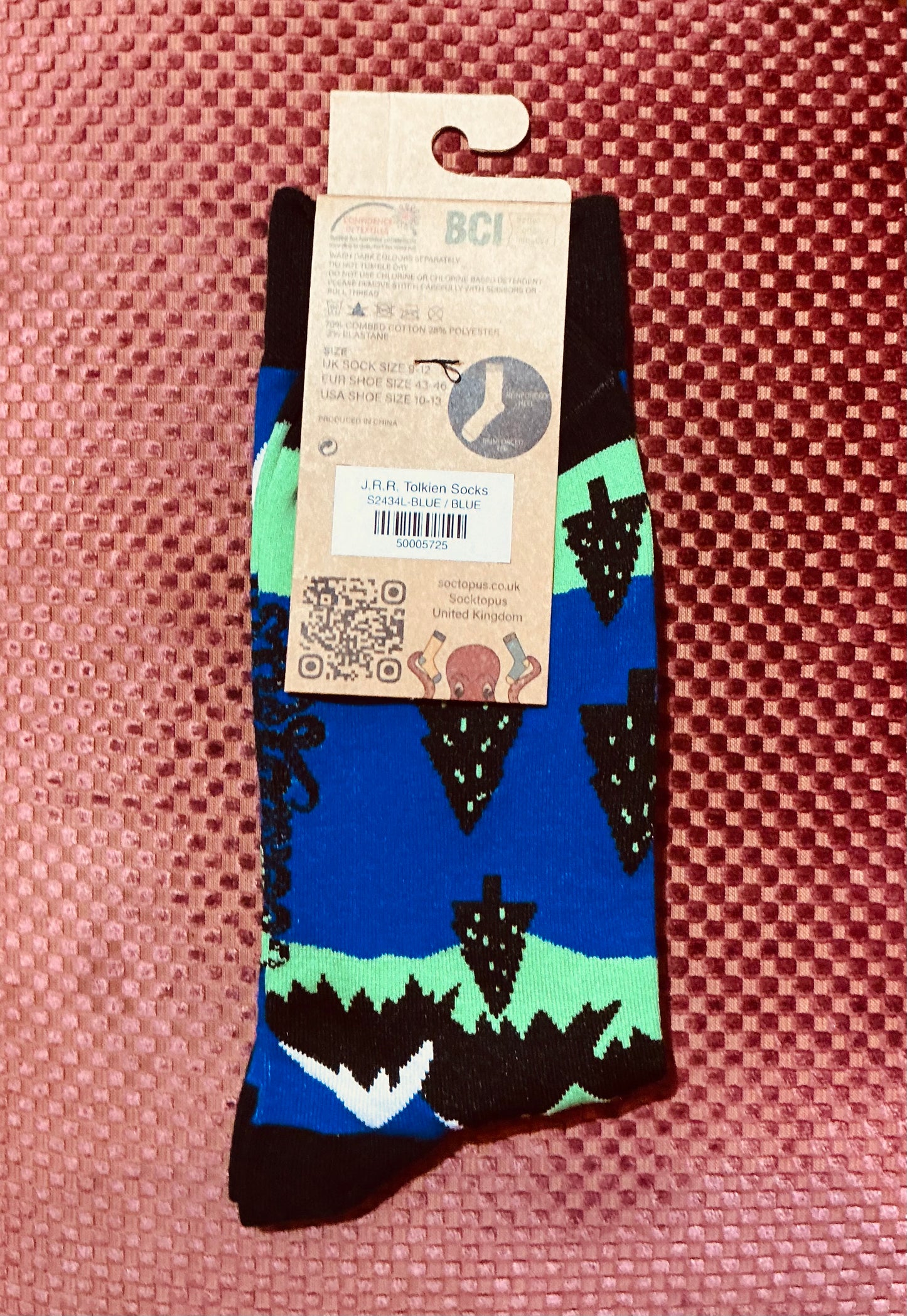 Socktopus JRR Tolkien Socks