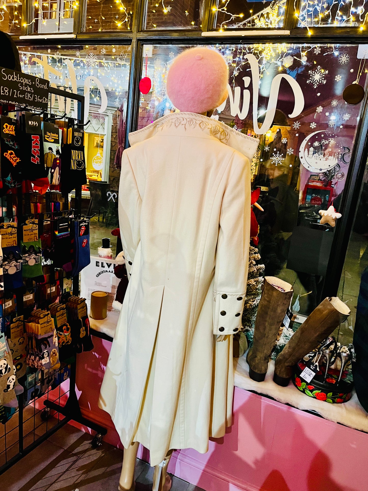 Angora Wool 1960s Babydoll Hat