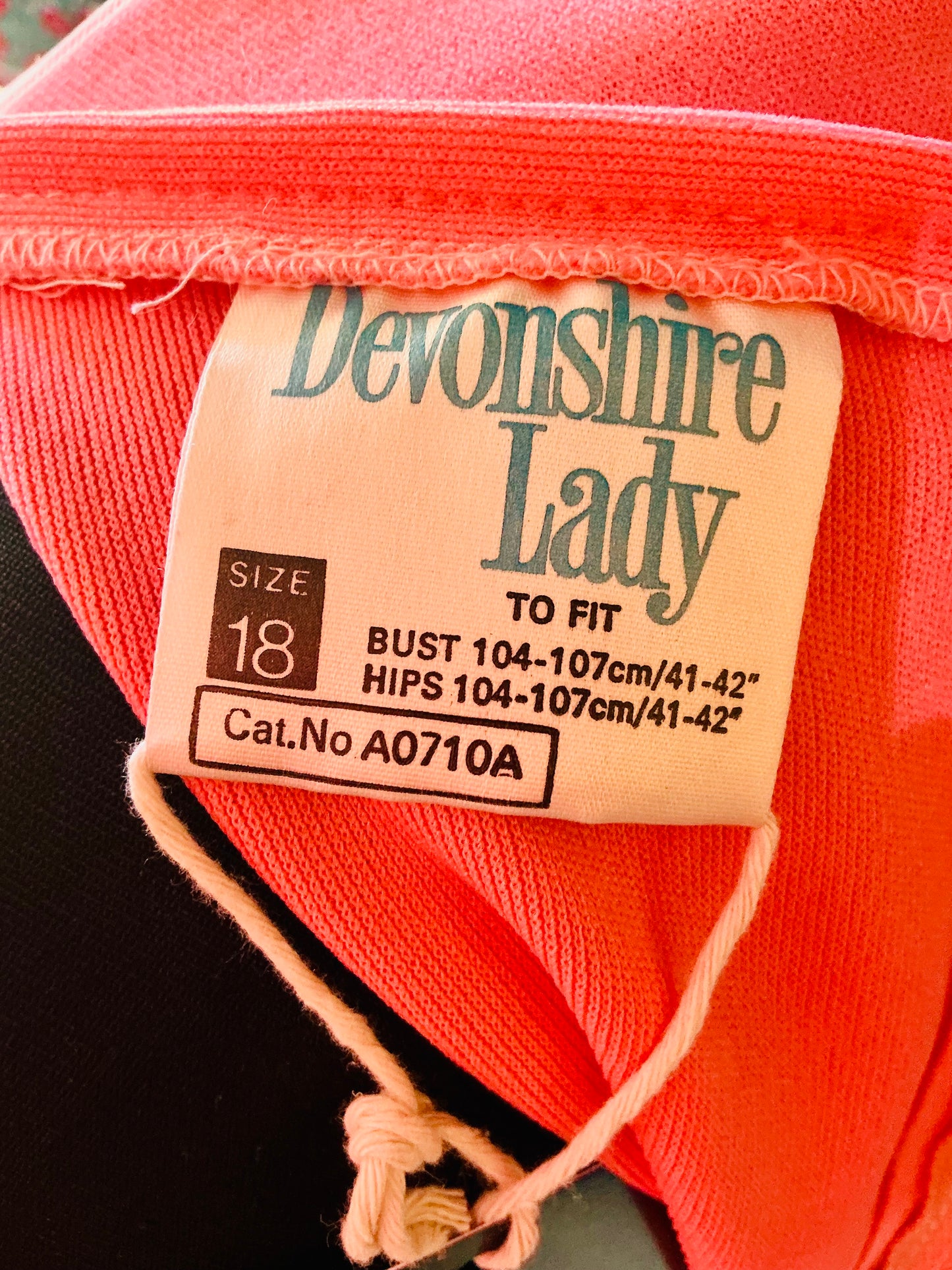 1960s Vintage Devonshire Lady Pink Tea Dress