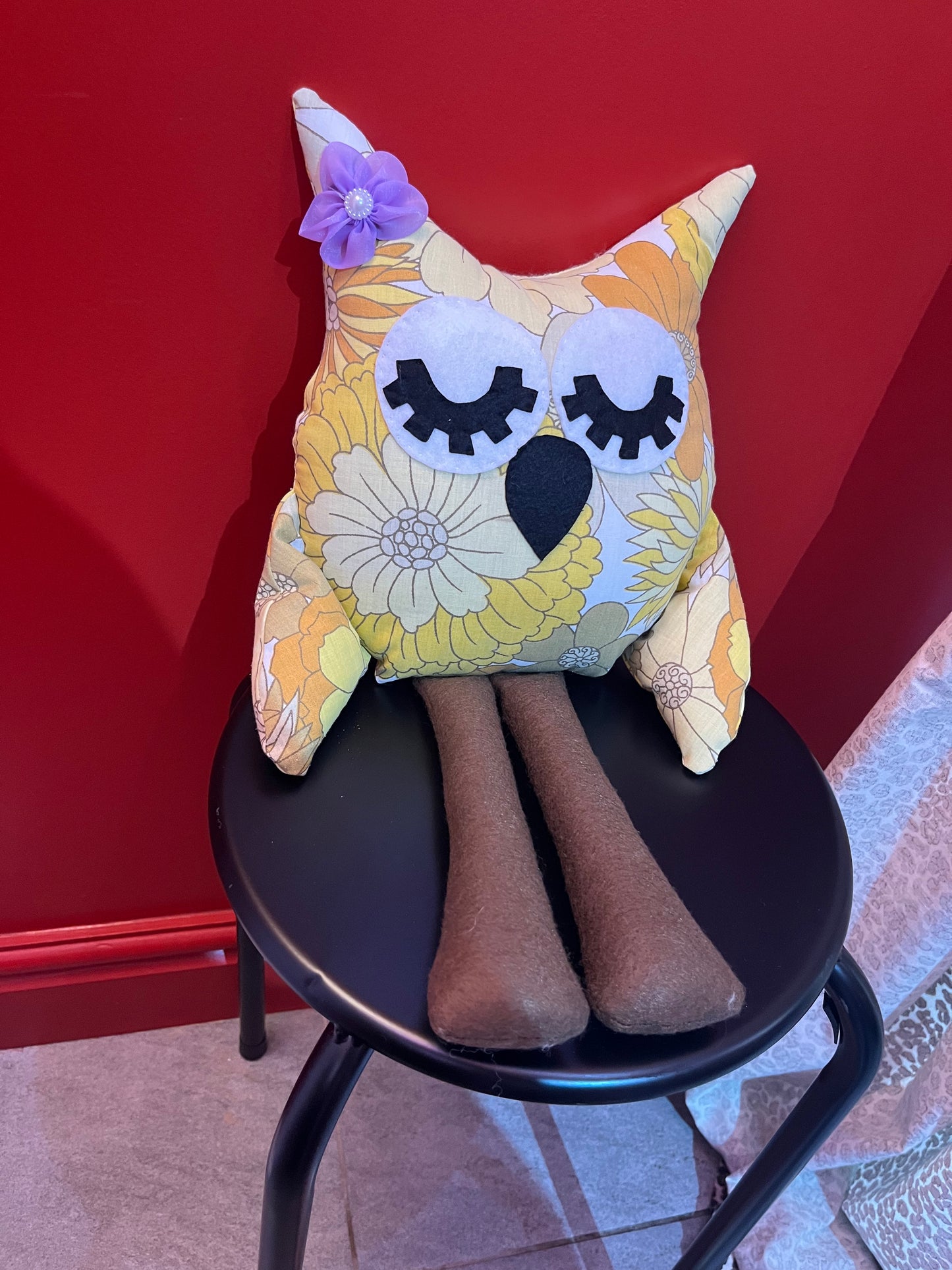 Handmade Owl Cushion