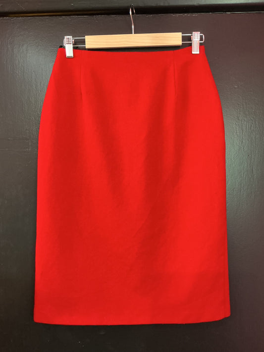 Marks & Spencer Red Pencil Skirt