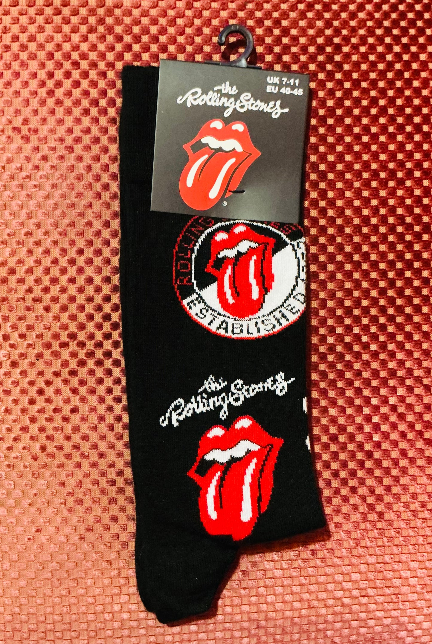 Rolling Stones Logos Socks