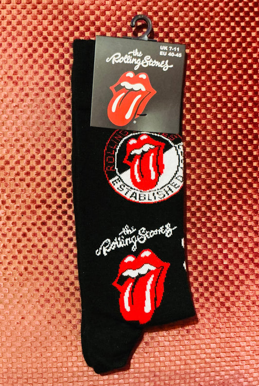 Rolling Stones Logos Socks