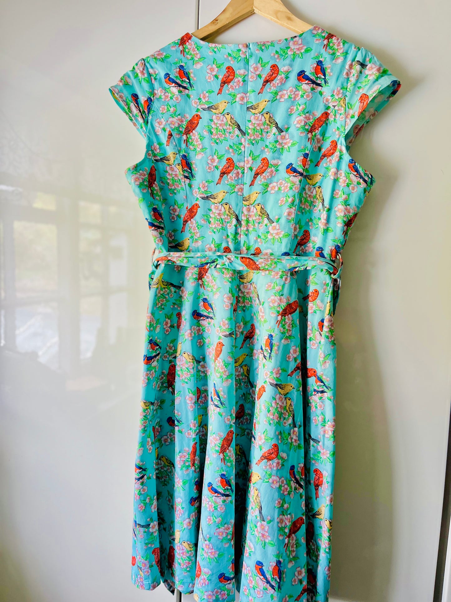 Lindy Bop Songbird Blossom Swing Dress