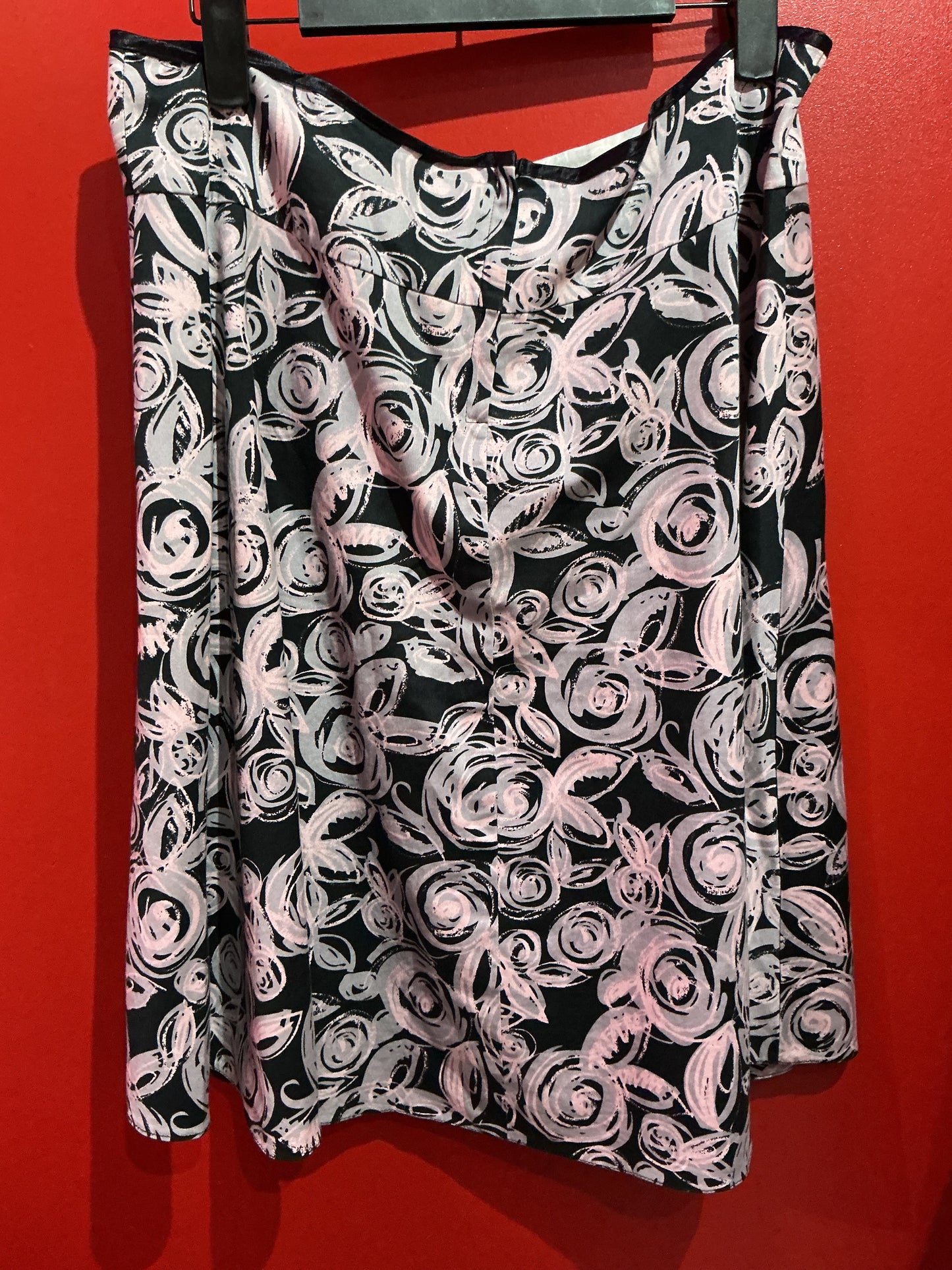 Vintage Topshop Patterned Skirt