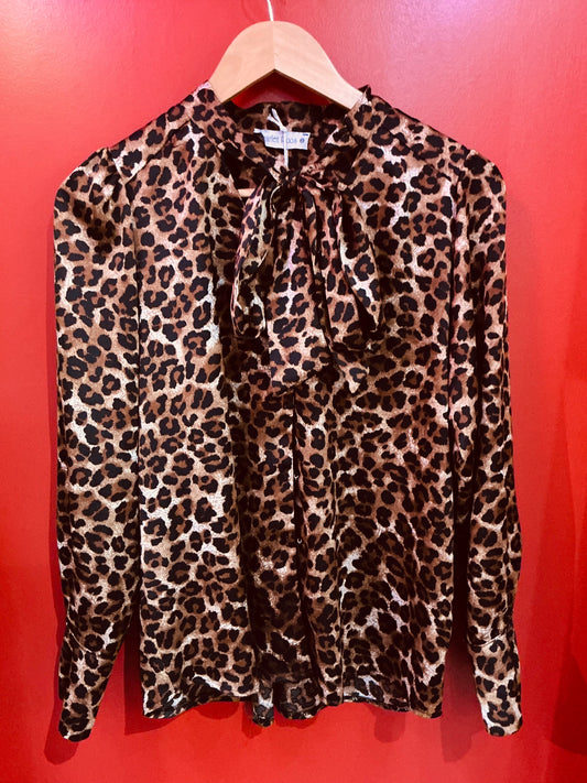 Scarlett Roos Leopard Print Blouse