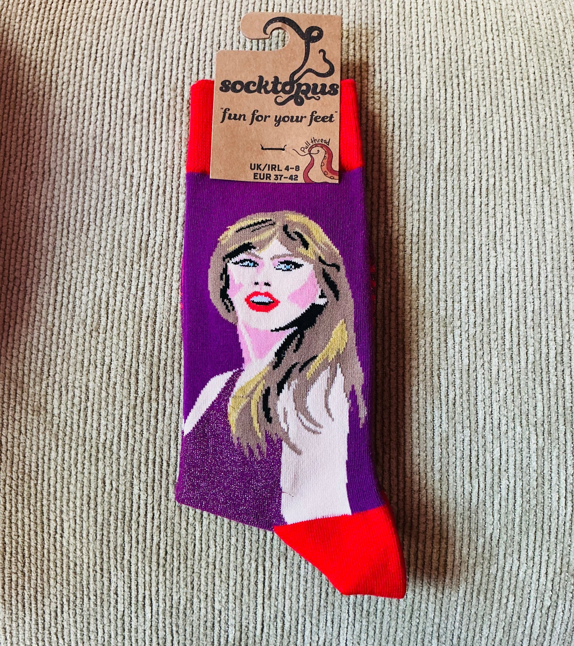 Socktopus Taylor Swift Socks