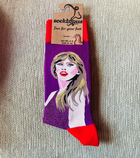 Socktopus Taylor Swift Socks